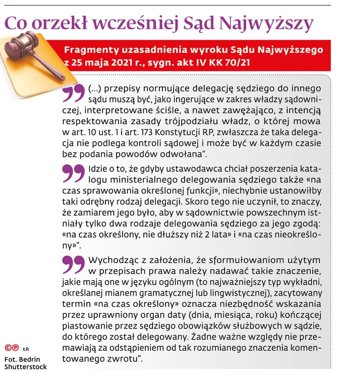 Co orzekł wcześniej Sąd Najwyższy