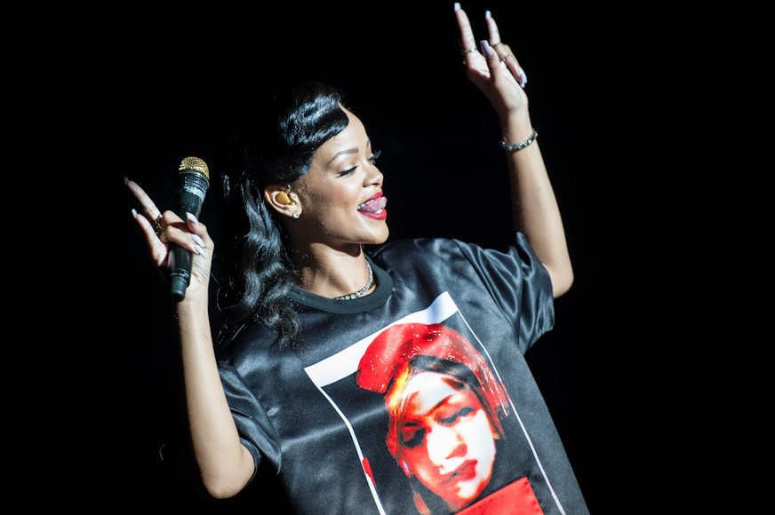 Rihanna "777 Tour" - Paryż (fot. Monika Stolarska / Onet)