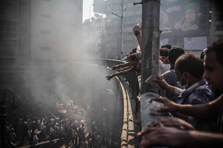 Manifestacje zwolenników Bractwa Muzułmańskiego w Egipcie
