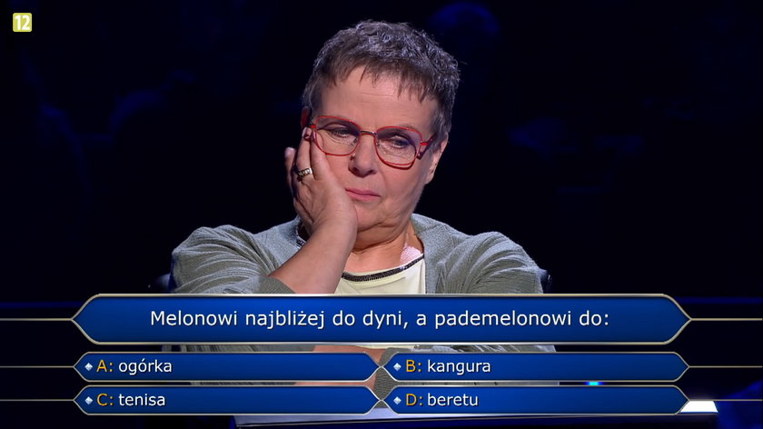 Magda poległa na pytaniu za 250 tysięcy