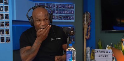 Mike Tyson zjadł na wizji halucynogenne grzyby