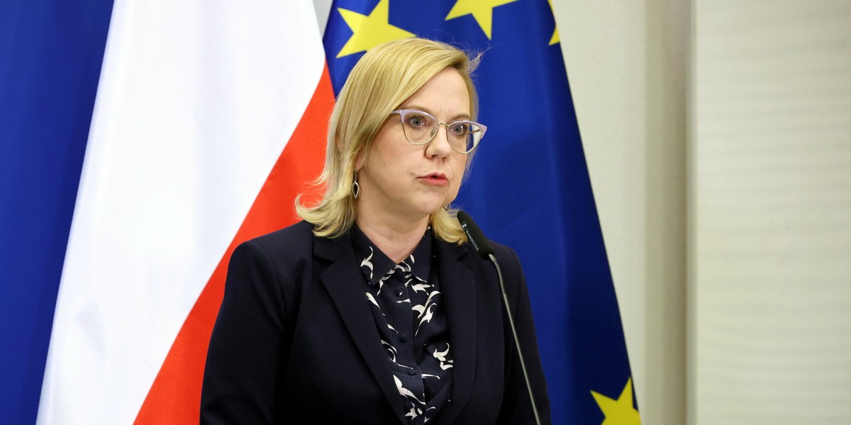 Minister klimatu i środowiska Anna Moskwa.