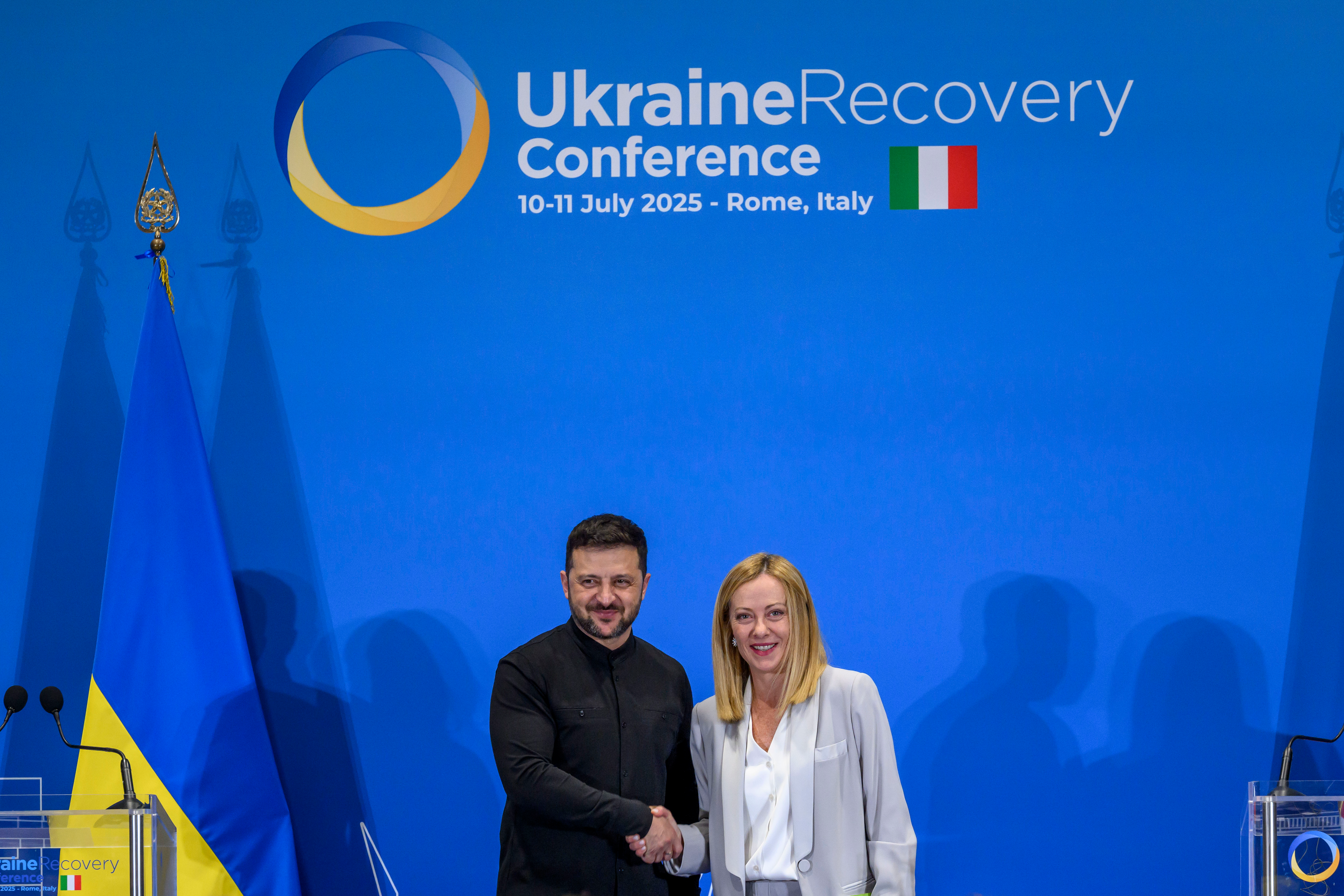 Ukraine Recovery Conference Roma: 8000 ospiti e proteste