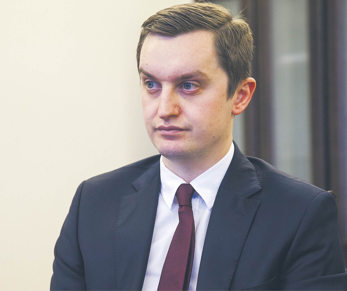Sebastian Kaleta, wiceminister sprawiedliwości odpowiedzialny w resorcie za samorządy prawnicze