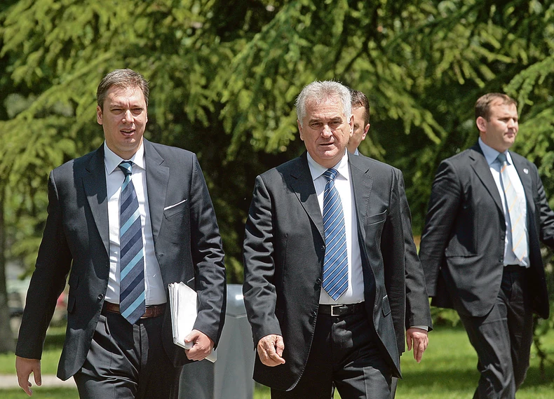 Aleksandar Vučić i Tomislav Nikolić