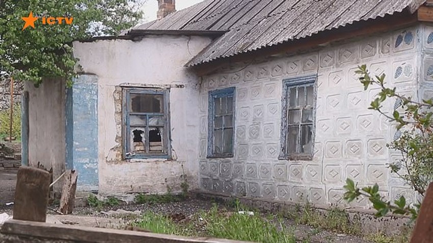 Kuća u Krivom Rogu u kojoj je počinjen zločin