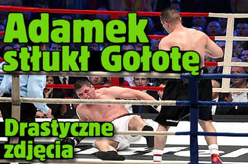 Adamek stłukł Gołotę. Nie było niespodzianki w polskiej walce stulecia