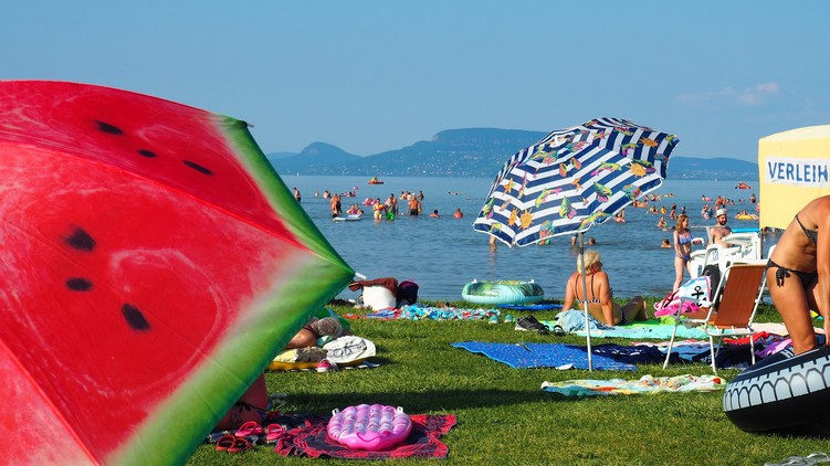 hol legmelegebb Balaton