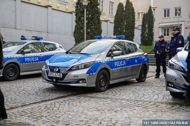 Elektryczne radiowozy dla polskiej policji