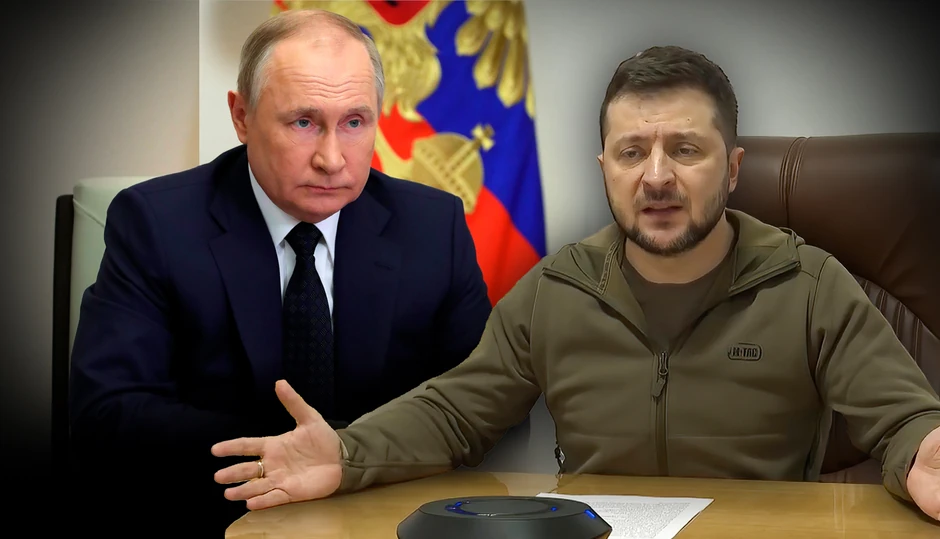 Vladimir Putin i Volodimir Zelenski