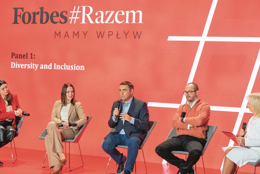 Na zdj. od lewej: Sandra Subel, Global Head of Diversity and Inclusion, Axel Springer SE, Marta Stefańczyk-Ciąpała, CEO Cafardini, Mark Loughran, President CEE, Honeywell, Lefteris Kavoukis, prezes BeBio, Beata Mońka, Business Partner, BPS, Ringier Axel Springer Polska