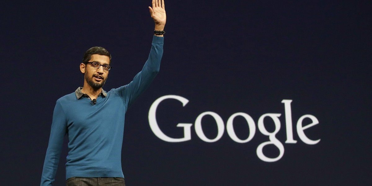 Sundar Pichai, CEO Google'a