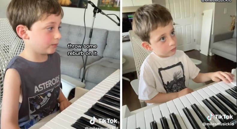 TikTok;@milesthemusickid