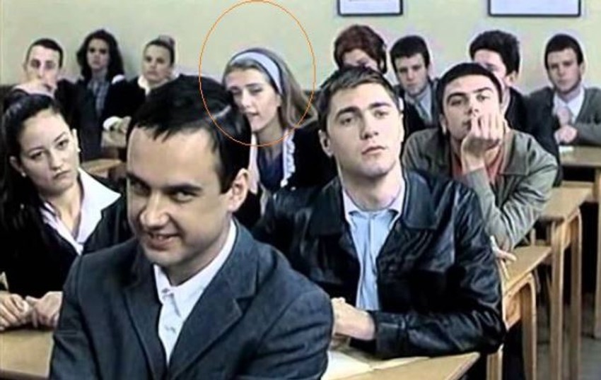 Dijana u filmu "Lajanje na zvezde"