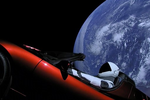 Tesla Falcon Heavy rakieta