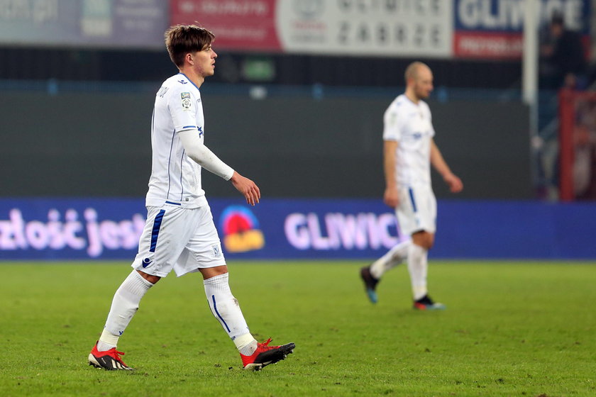 Pilka nozna. Ekstraklasa. Piast Gliwice - Lech Poznan. 15.02.2019