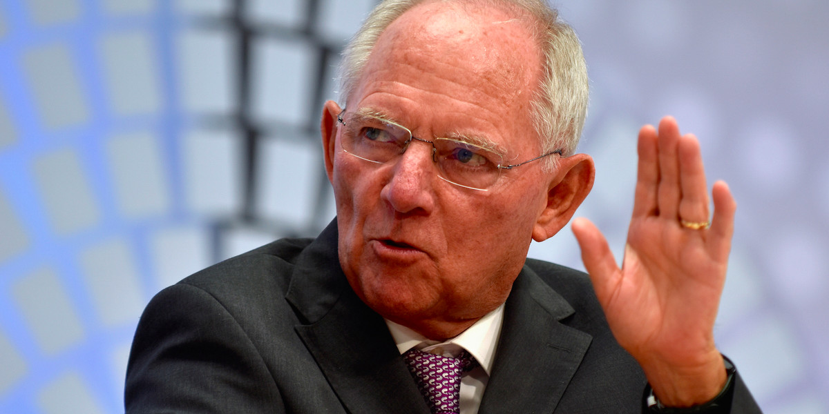 German finance minister: 'It's in our own interests to have strong financial centre in London'