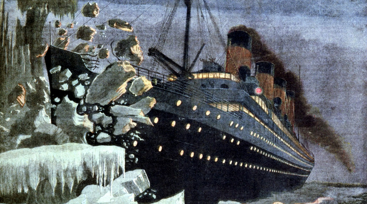 A Titanic 1912. április 15-én süllyedt el /Fotó: AFP