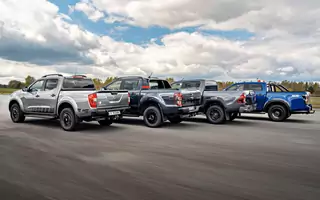 Pikapy jednak nie są dla każdego. Ford Ranger kontra Isuzu D-Max, Nissan Navara i Toyota Hilux