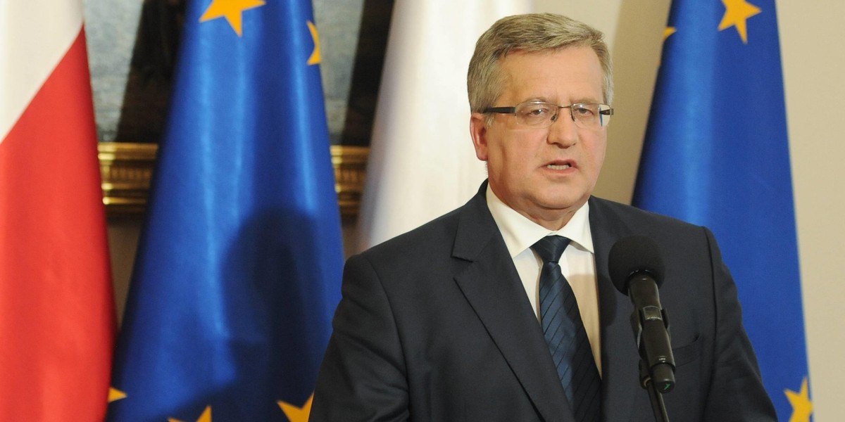 Komorowski o "najgorszej części wyborców". Dzieli Polaków?