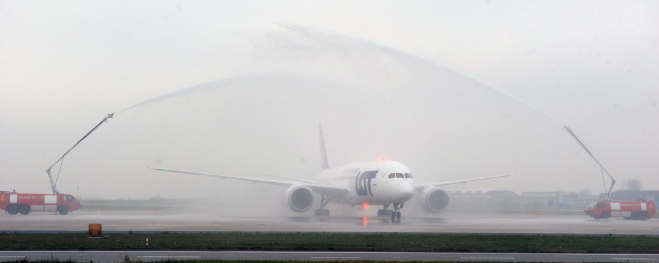 Dreamliner już w Warszawie!