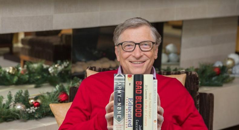 Bill Gates shares his Christmas holiday reading list
