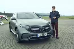 Samochód Błażeja - Mercedes EQC