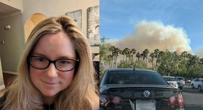 The author was born and raised in California but moved away to Indiana in 2017 because of the smoke and wildfires.Photo courtesy of Michelle Mastro