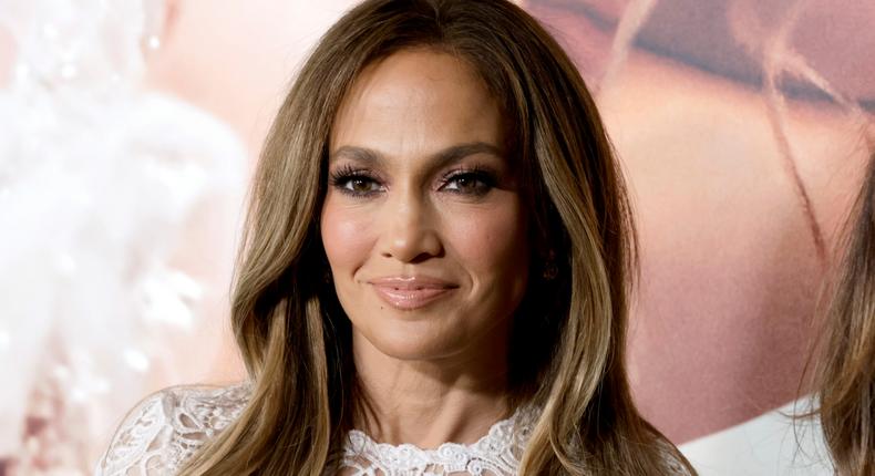 Jennifer Lopez at a screening of Marry Me on February 8, 2022 in Los Angeles, California.Frazer Harrison/Getty Images