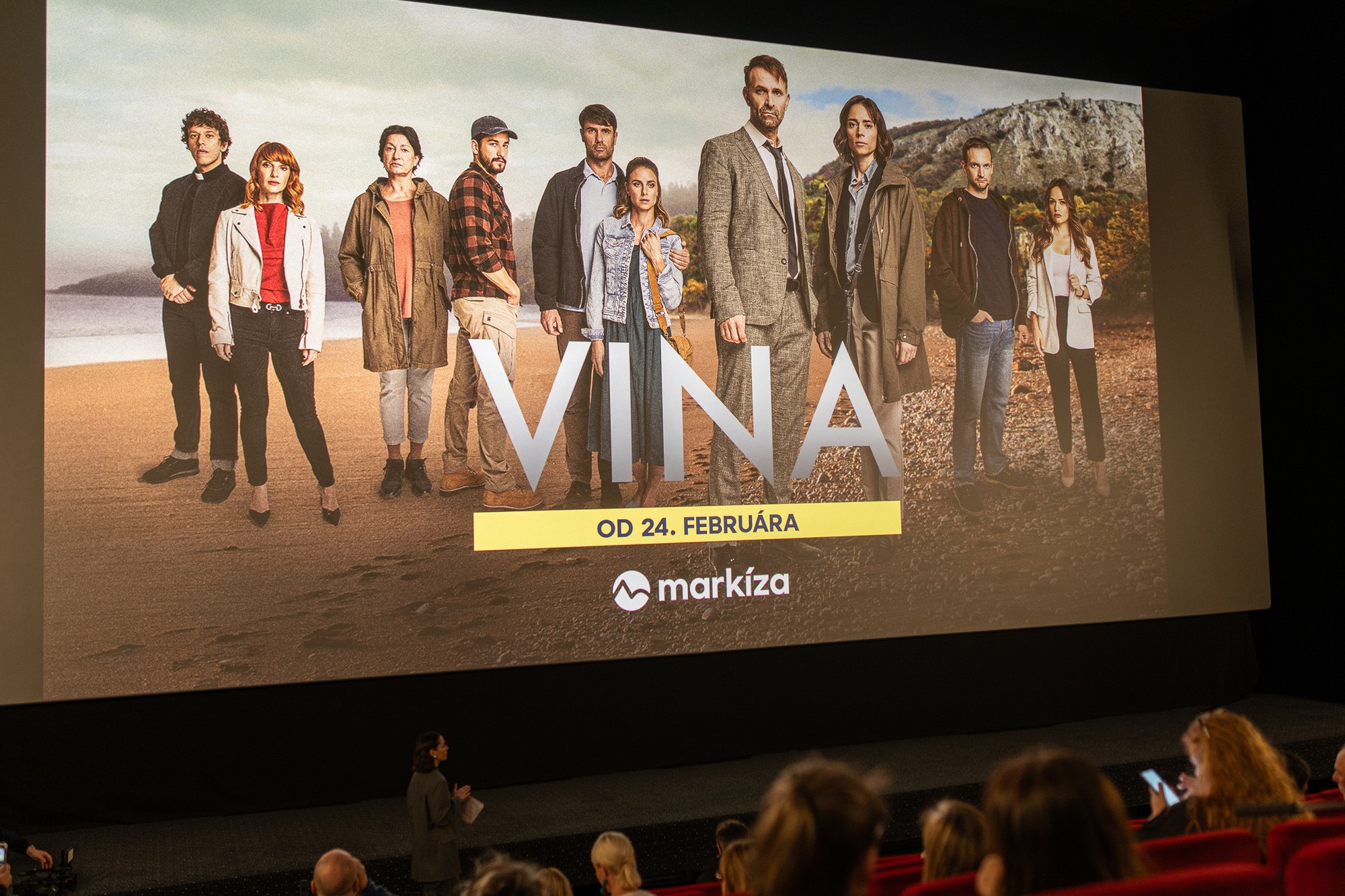 Premiéra seriálu Vina.