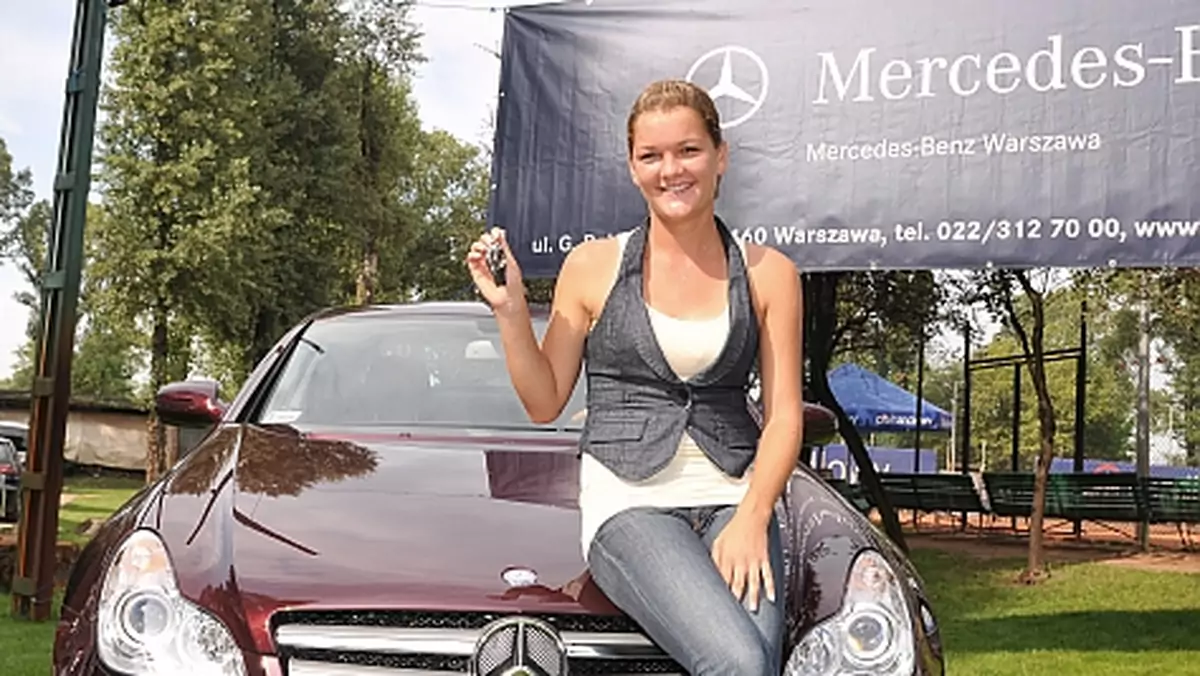 Mercedes CLS dla gwiazdy tenisa. Czyli pierwsze auto Agnieszki Radwańskiej
