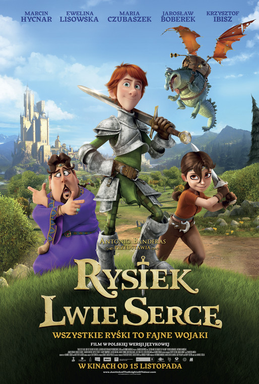 "Rysiek Lwie Serce" - plakat