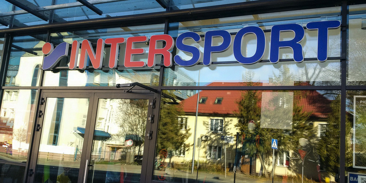 Sklep Intersport w Olsztynie.
