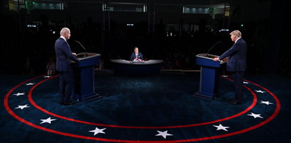 Ostra pyskówka podczas debaty. Joe Biden nazwał Donalda Trumpa klaunem