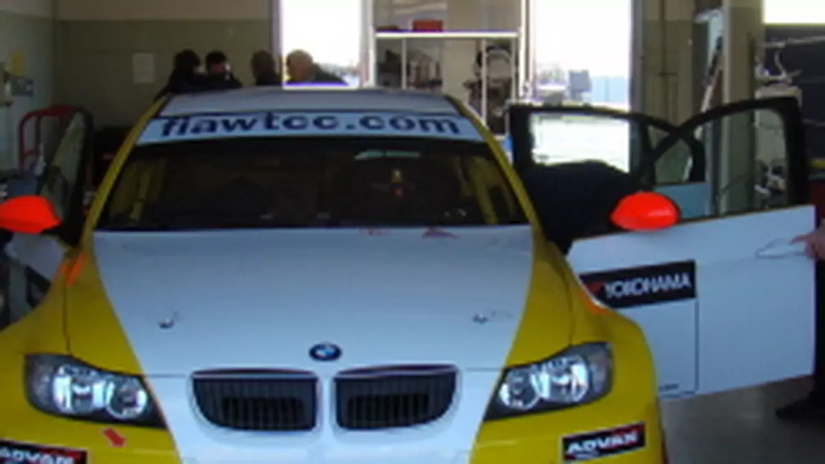 Wyścigi: Damian Sawicki pierwszym Polakiem testującym BMW 320si WTCC
