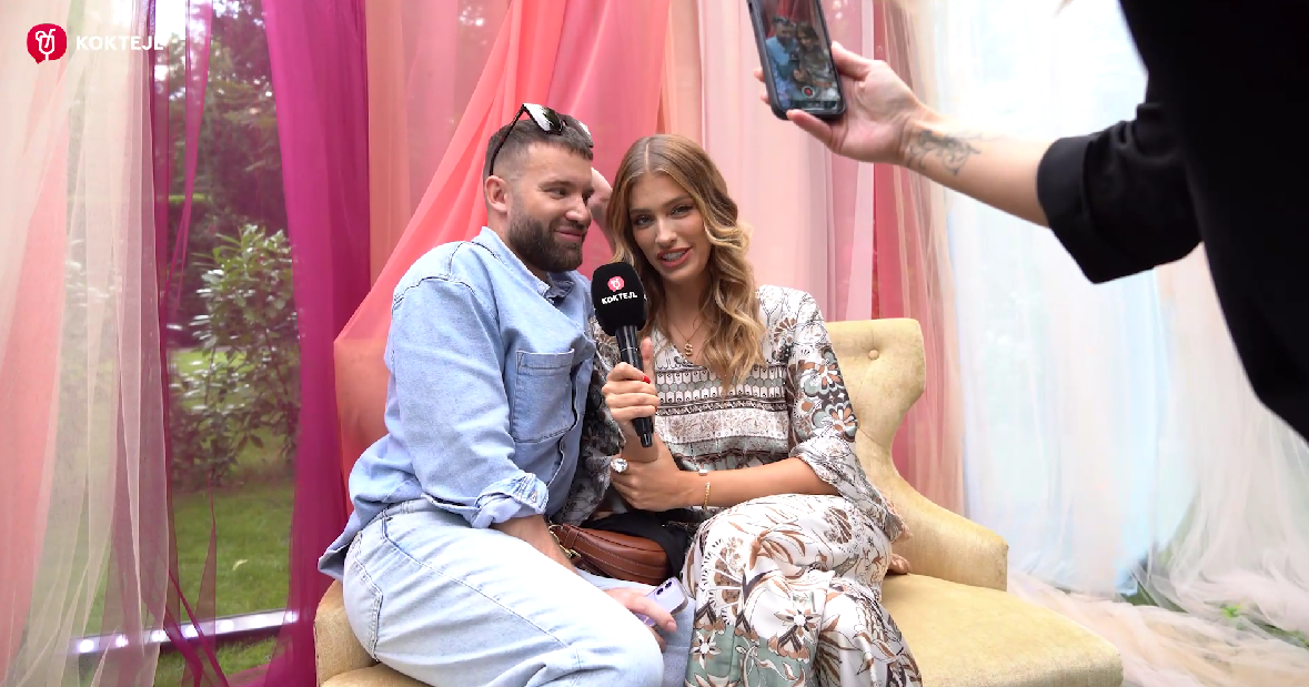 Celebritný vizážista Milan Švingál a moderátorka Jasmina Alagič Vrbovská.