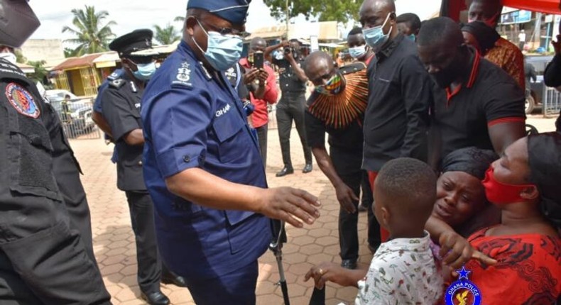 IGP visits family of slain police officer