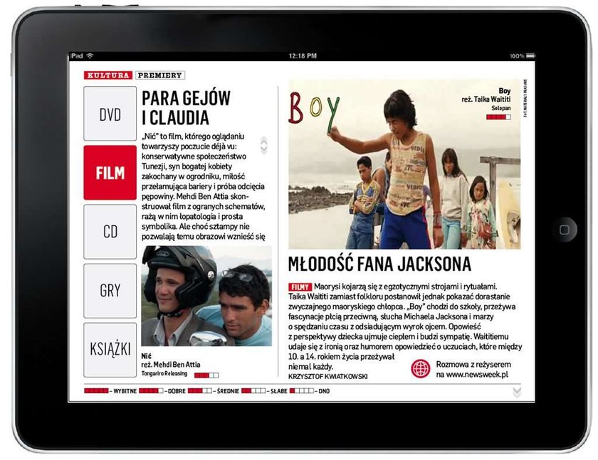 Newsweek, ipad, aplikacja, nowość