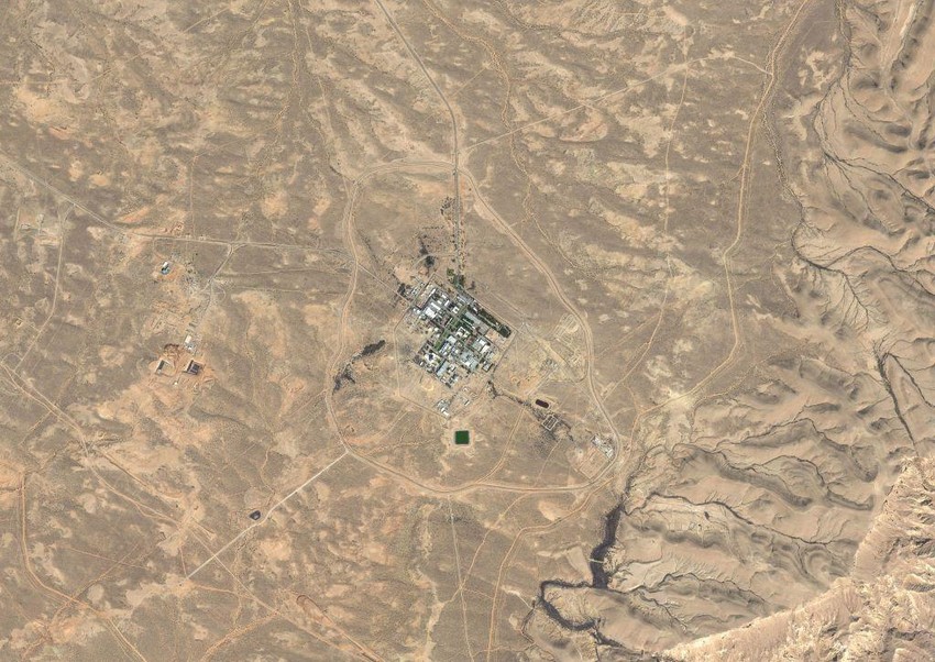Satelitski snimak nuklearnog istraživačkog centra Negev | Foto: Satellite image (c) 2020 Maxar Technologies/Getty Images