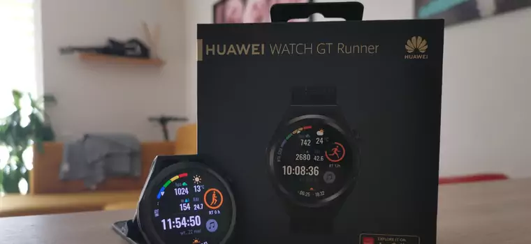 Recenzja Huawei Watch GT Runner. Na sportowo i niewiele więcej