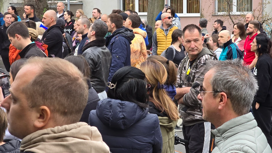 Beograd Zvezdara protest tišina