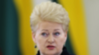Grybauskaite: terminal LNG może pokryć 90 proc. potrzeb krajów nadbałtyckich