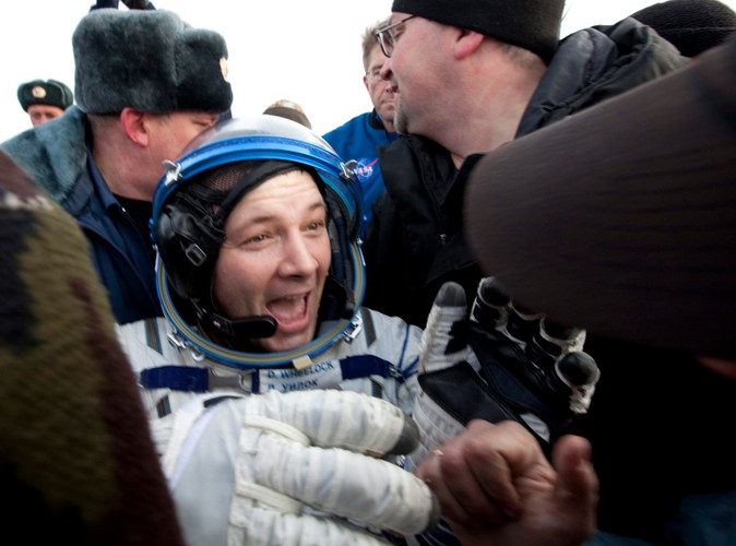 Amerykański astronauta Doug Wheelock