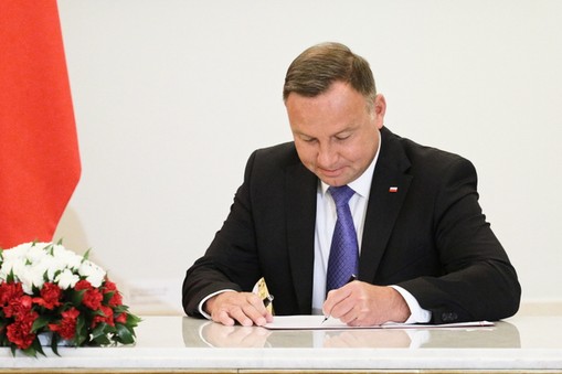 Prezydent Andrzej Duda