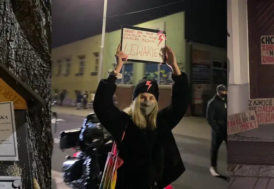 Jak protestują małe miasta i wsie? "Ludzie się boją, bo tu każdy każdego zna"