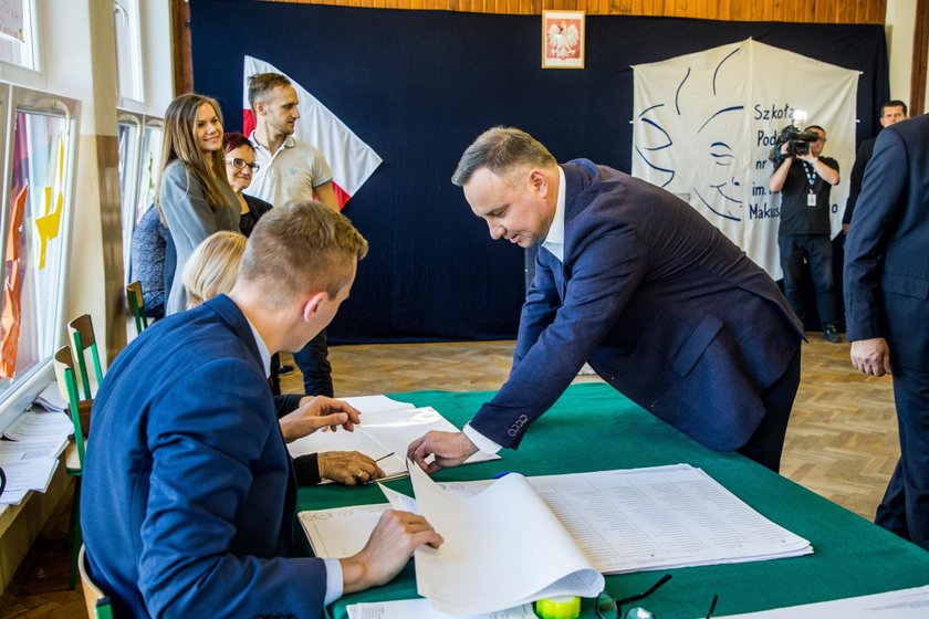 Andrzej Duda zagłosował