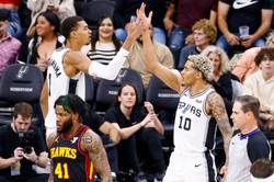 Jeremy Sochan show. Polak trafił 12 z 14 rzutów z gry [WIDEO]