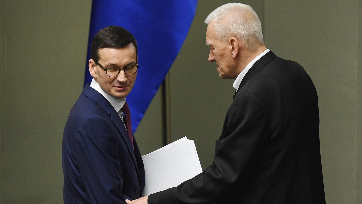 Kornel Morawiecki, Mateusz Morawiecki