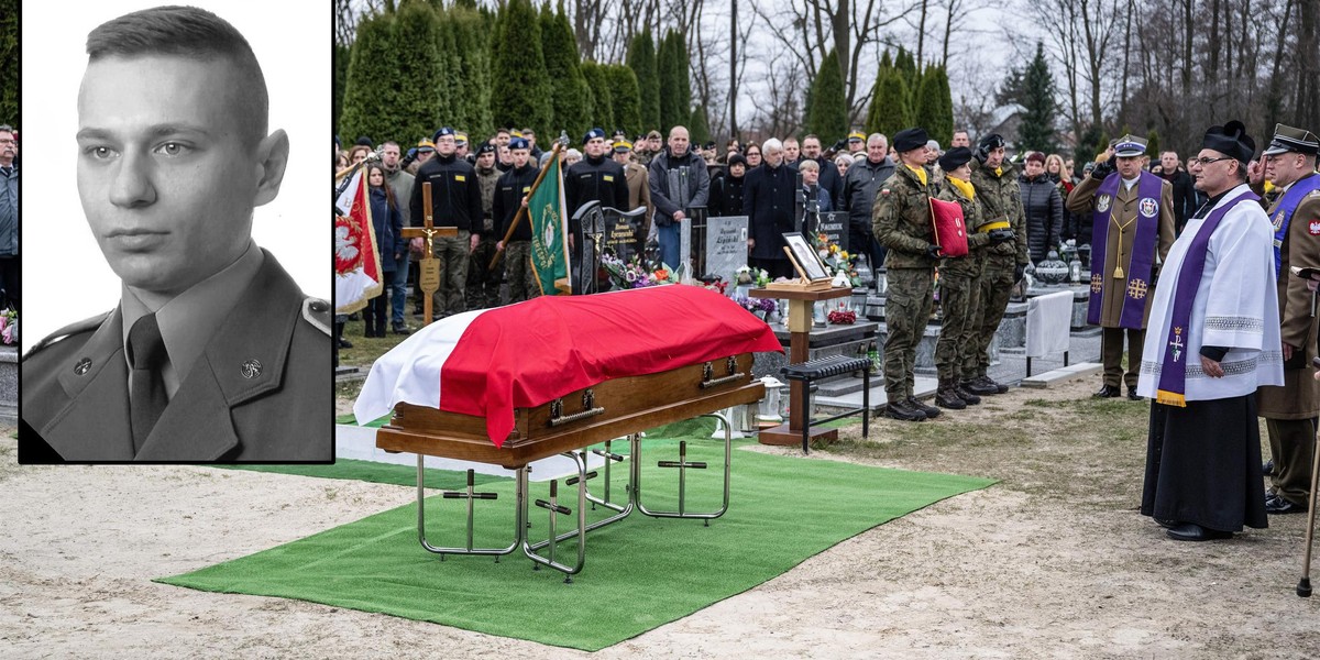 Sierż. Mateusz Marzec został pochowany w Terespolu.