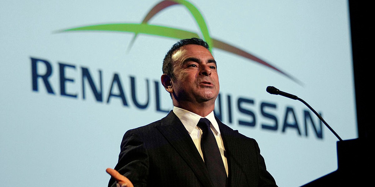 Carlos Ghosn, CEO Renault-Nissan